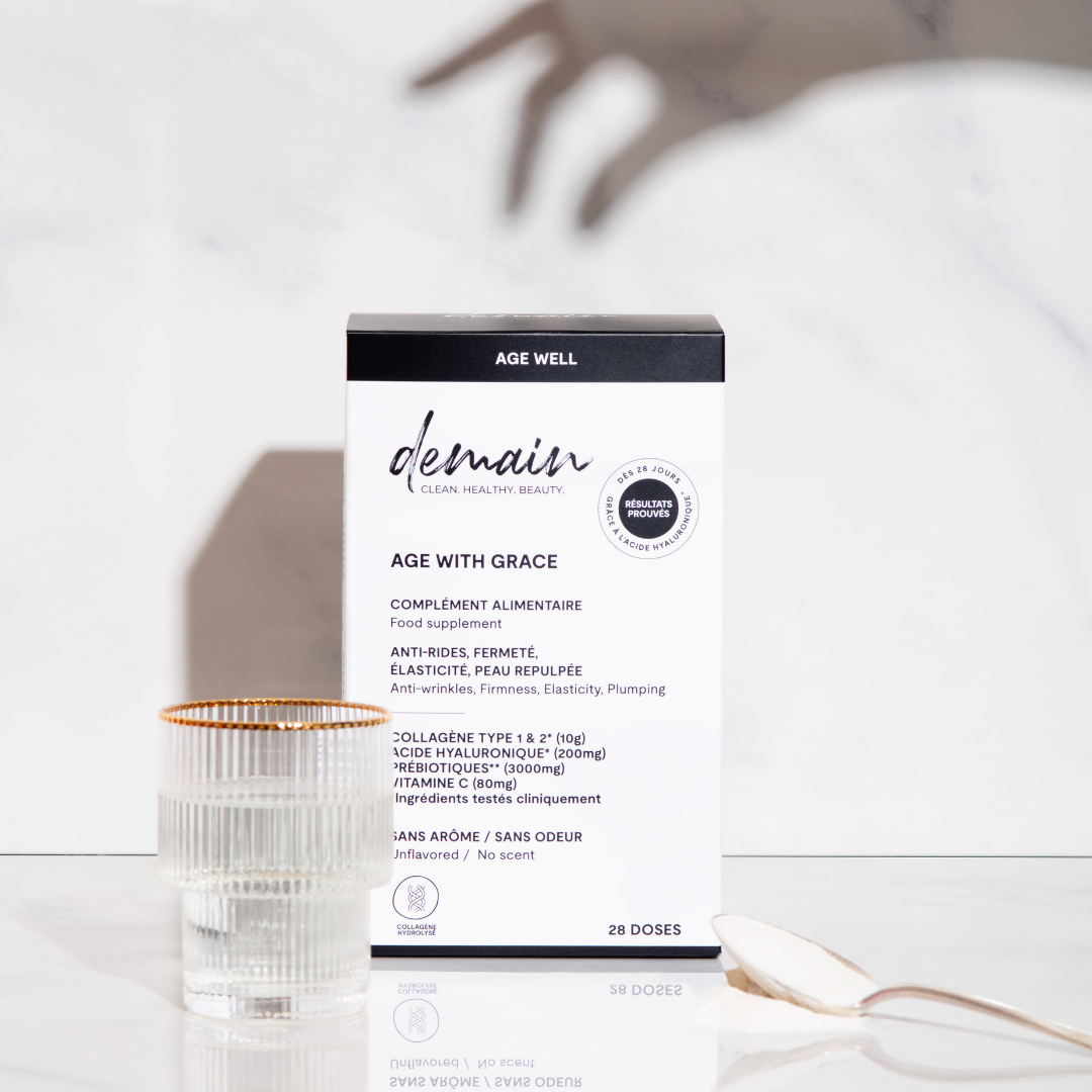 Complément alimentaire au collagène et acide hyaluronique