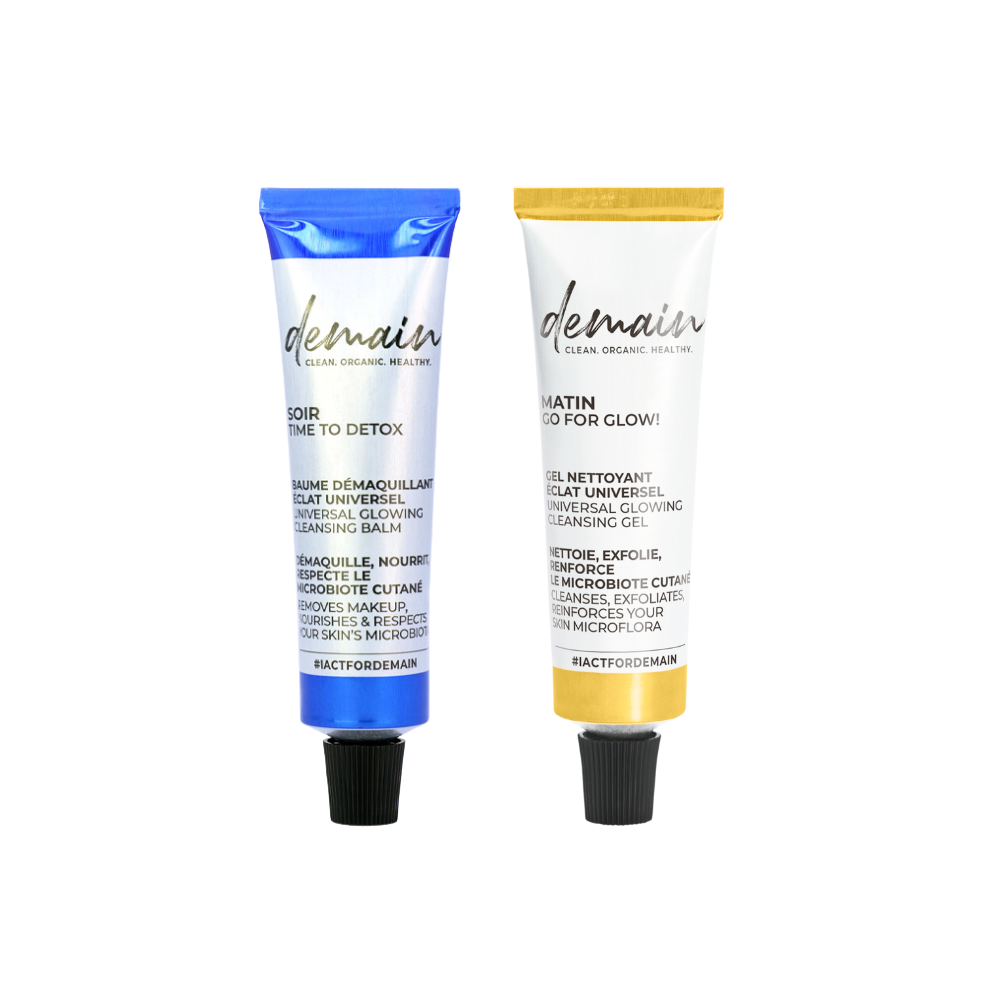 DOUBLE CLEANSING ROUTINE