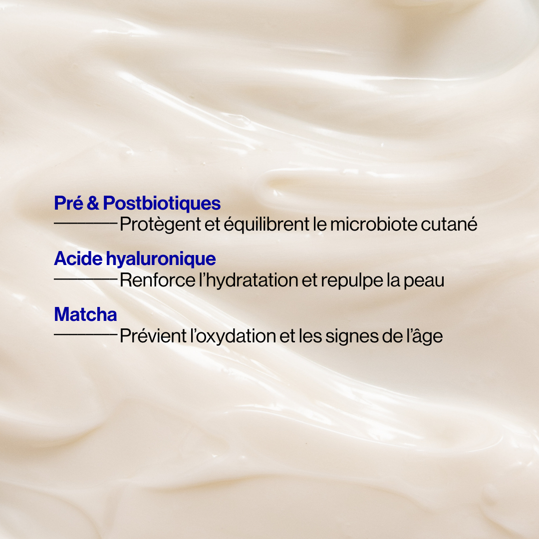 Prebiotic moisturizing day cream