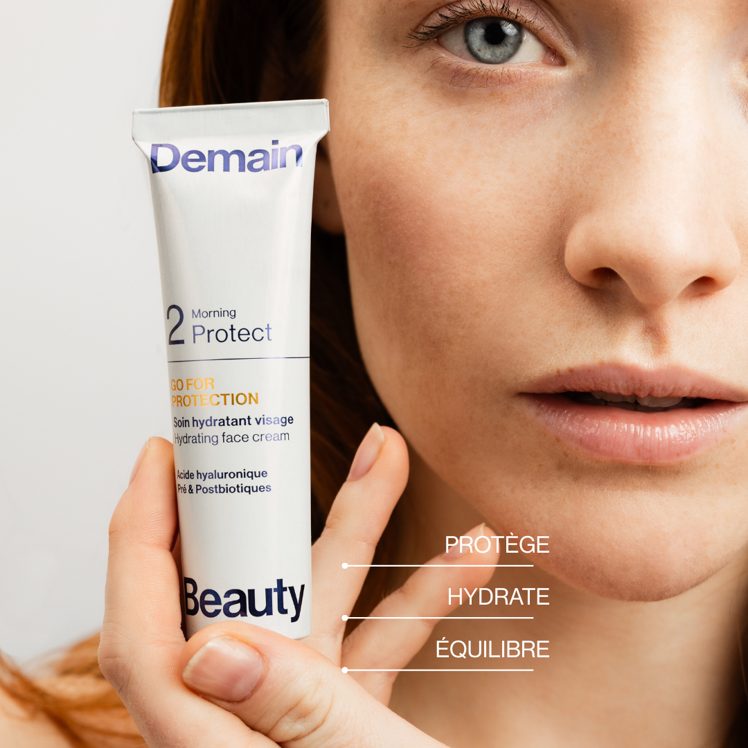 Prebiotic moisturizing day cream