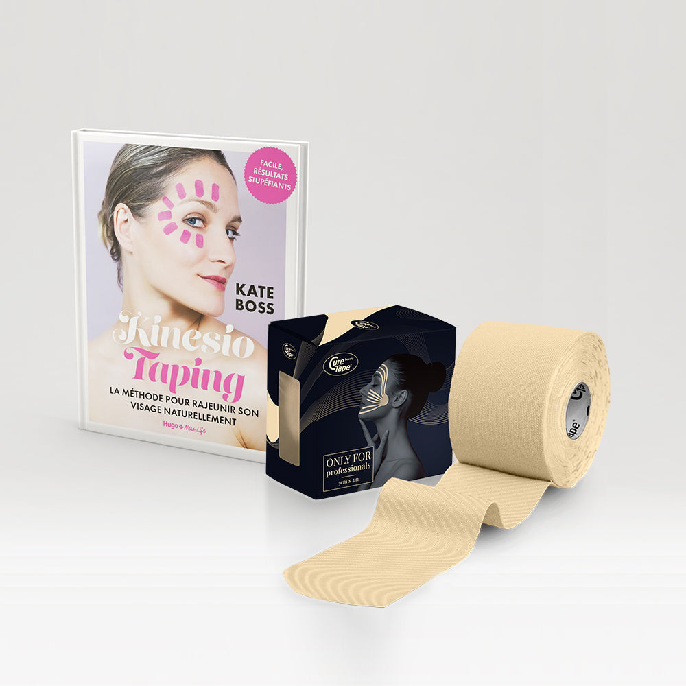 Livre "KINESIO TAPING" de Kate Boss & Bande kinésiologique CURETAPE®