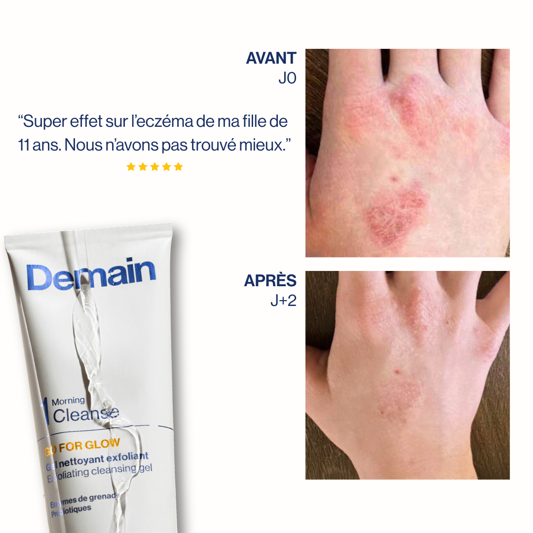 Gel nettoyant exfoliant probiotique