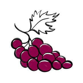 Organic* red vine pomace