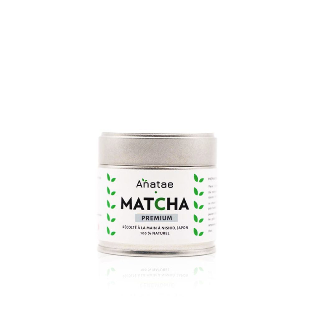 Le thé matcha premium Anatae est connu pour son action antioxydante et énergisante